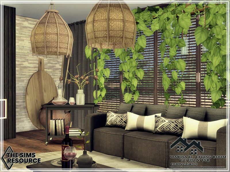 Marisa II – Living Room – CC Only TSR By Marychabb 4 sims 4 cc marisa ii living room cc only tsr by marychabb 3