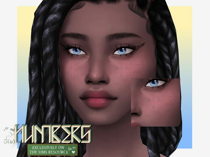 Mathematical Blush 1 Mathematical Blush Sims 4 CC
