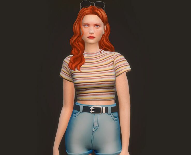 MAX Mayfield (Sadie Sink) By Monosims 2 sims 4 cc max mayfield sadie sink by monosims 4