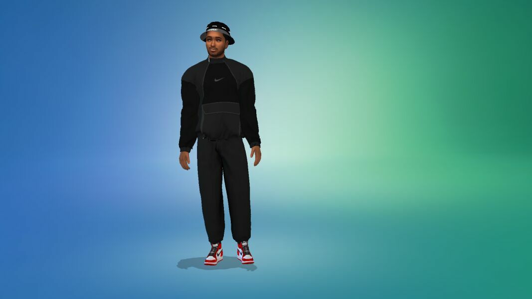 Mens Nike Outfit By VTK By VTK 6 sims 4 cc mens nike outfit by vtk by vtk 4
