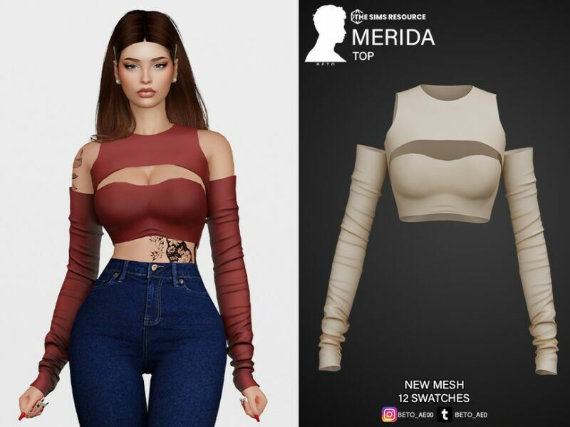 Merida (TOP) 1 Merida (TOP) Sims 4 CC