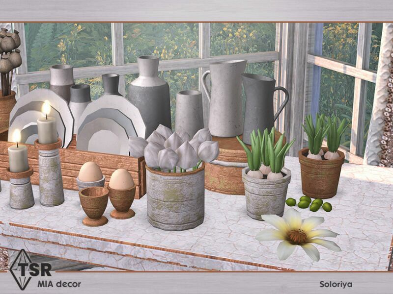 MIA Decor By Soloriya 5 sims 4 cc mia decor by soloriya 2