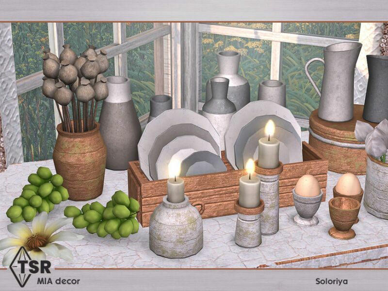 MIA Decor By Soloriya 6 sims 4 cc mia decor by soloriya 3