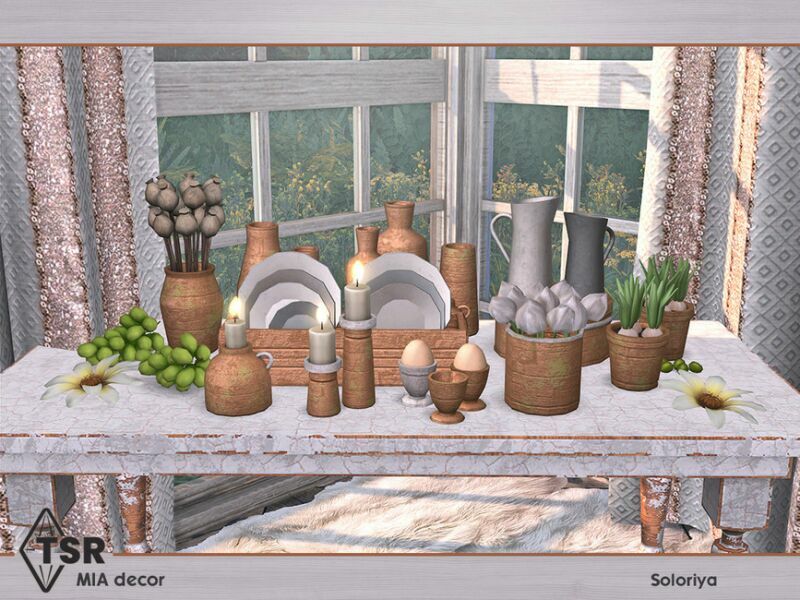 MIA Decor By Soloriya 3 sims 4 cc mia decor by soloriya 5