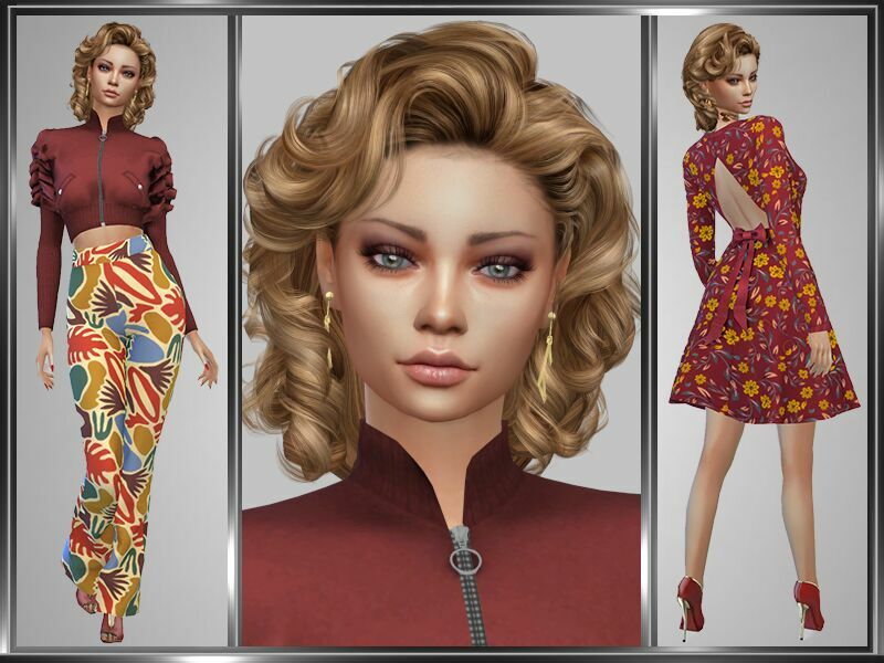 Mylene Maine By Trasras 1 Mylene Maine By Trasras Sims 4 CC