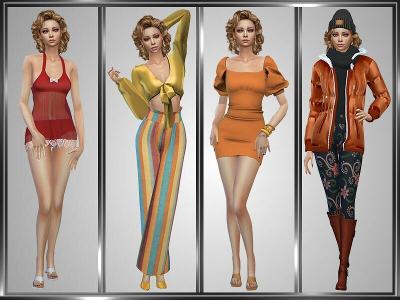Mylene Maine By Trasras 4 sims 4 cc mylene maine by trasras 2
