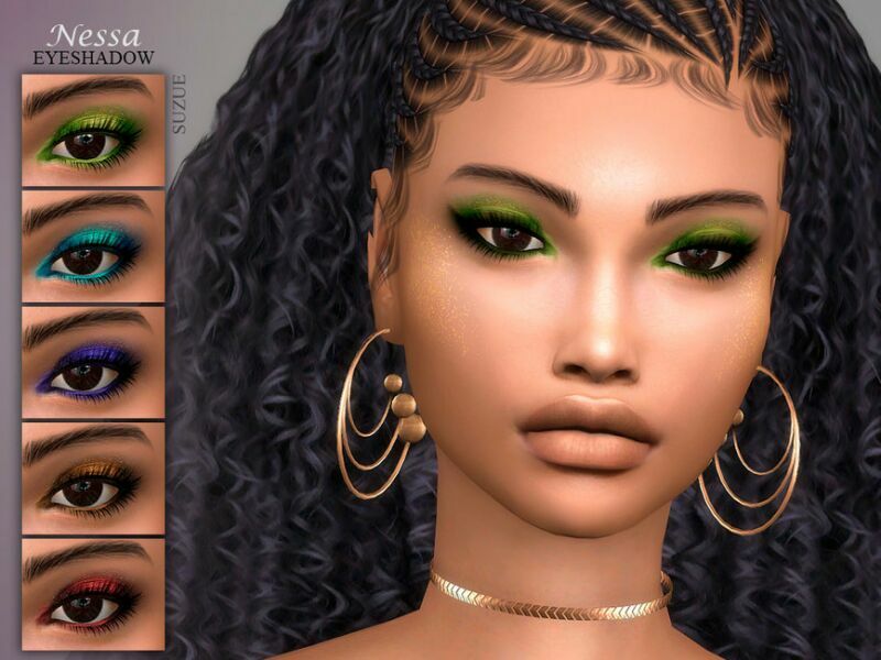 Nessa Eyeshadow N27 By Suzue 1 Nessa Eyeshadow N27 By Suzue Sims 4 CC