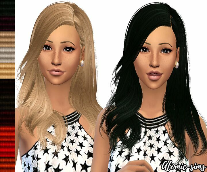 Newsea YU114 Shaine Retexture By Atomic-Sims 1 Newsea YU114 Shaine Retexture By Atomic-Sims Sims 4 CC