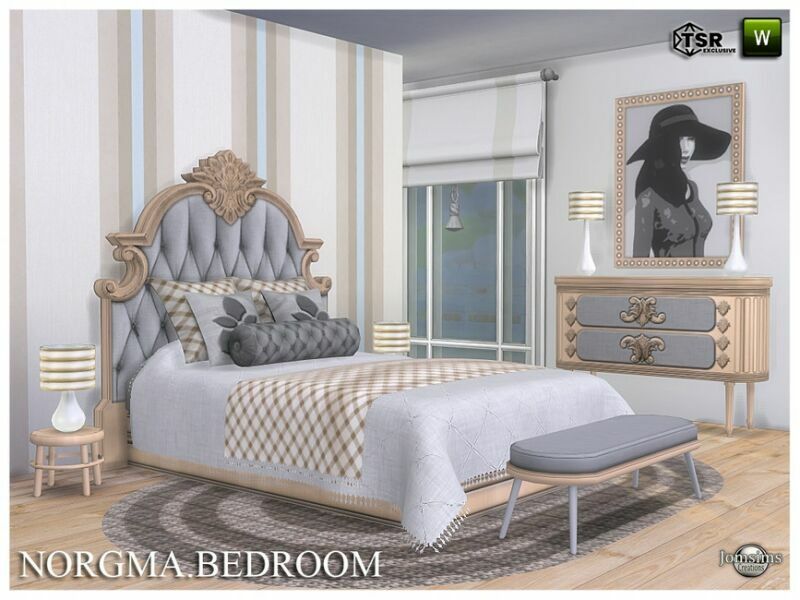 Norgma Bedroom By Jomsims 1 Norgma Bedroom By Jomsims Sims 4 CC