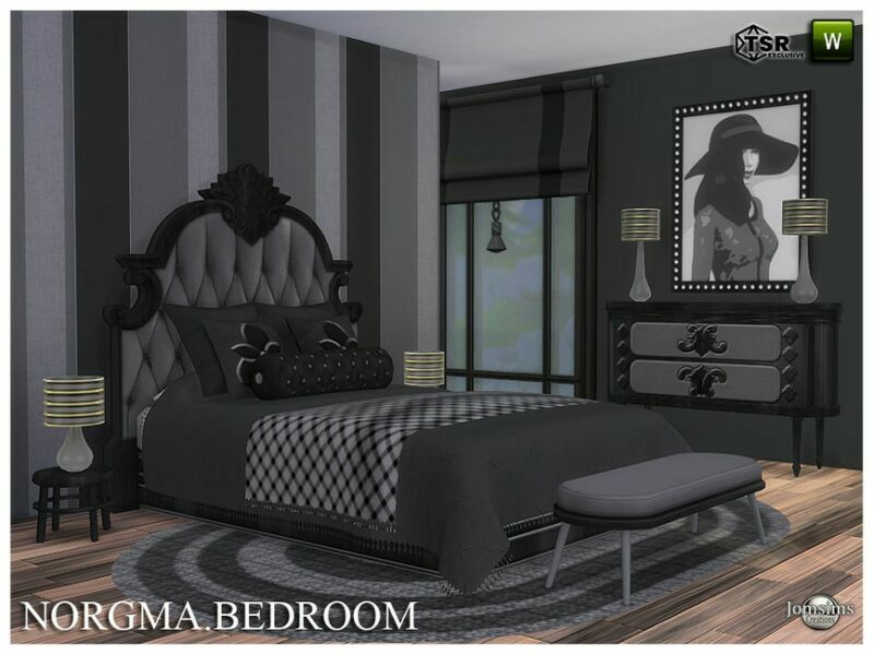 Norgma Bedroom By Jomsims 6 sims 4 cc norgma bedroom by jomsims 2