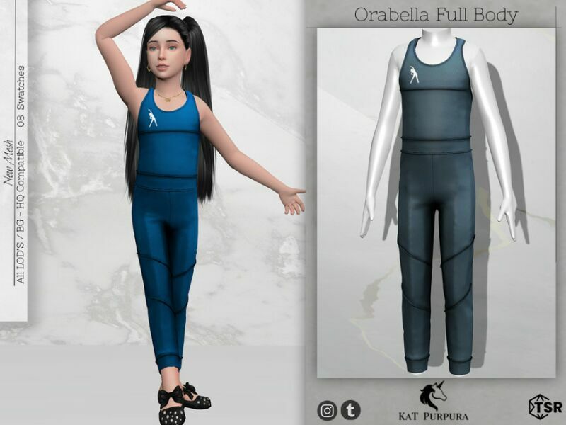 Orabella Full Body By Katpurpura 1 Orabella Full Body By Katpurpura Sims 4 CC