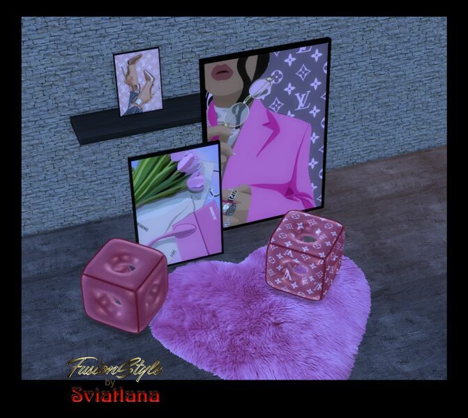 Ottoman 1 Ottoman Sims 4 CC