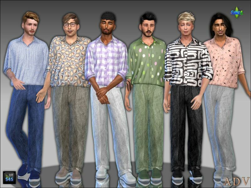 Outfits For Male Adults 1 Outfits For Male Adults Sims 4 CC