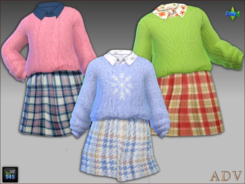 Outfits For Toddler Girls 4 sims 4 cc outfits for toddler girls 2