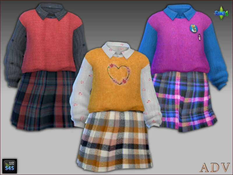 Outfits For Toddler Girls 3 sims 4 cc outfits for toddler girls 3