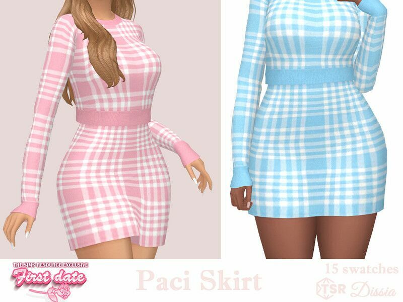 Paci Skirt 1 Paci Skirt Sims 4 CC