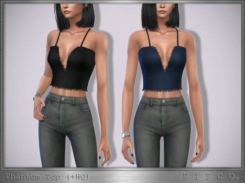 Phantom TOP. By Pipco 1 Phantom TOP. By Pipco Sims 4 CC