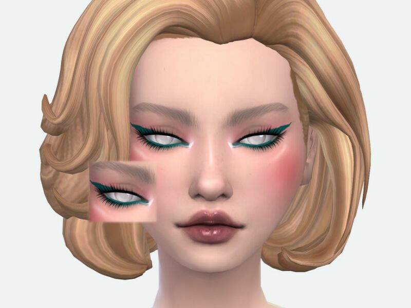 Pond Fairy Eyeliner By Sagittariah 1 Pond Fairy Eyeliner By Sagittariah Sims 4 CC