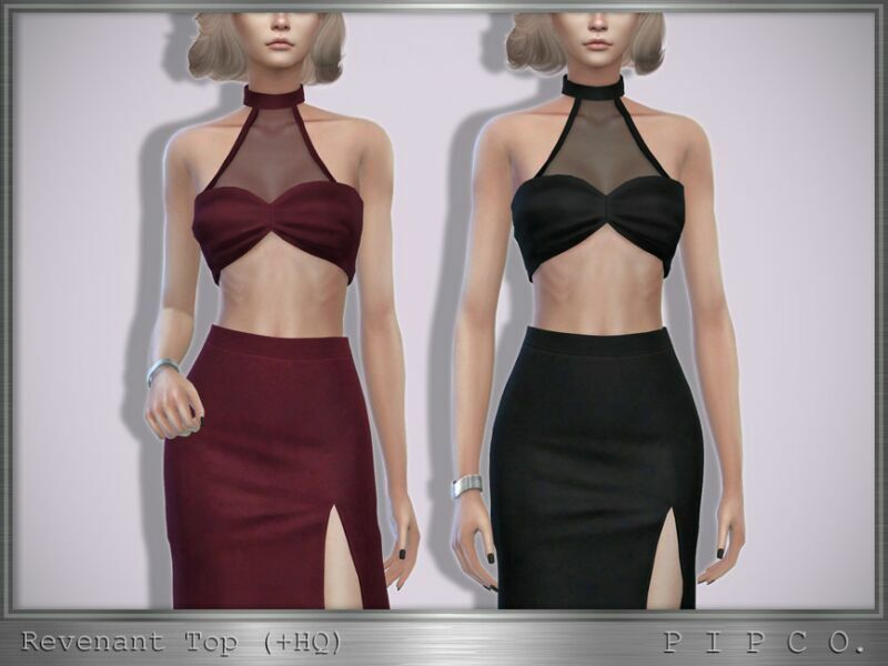 Revenant TOP. By Pipco 1 Revenant TOP. By Pipco Sims 4 CC