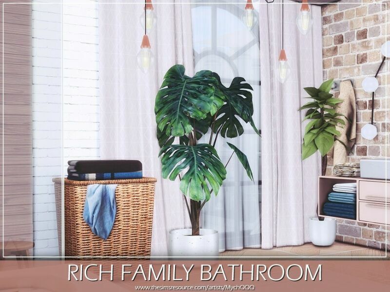 Rich Family Bathroom By Mychqqq 6 sims 4 cc rich family bathroom by mychqqq 2