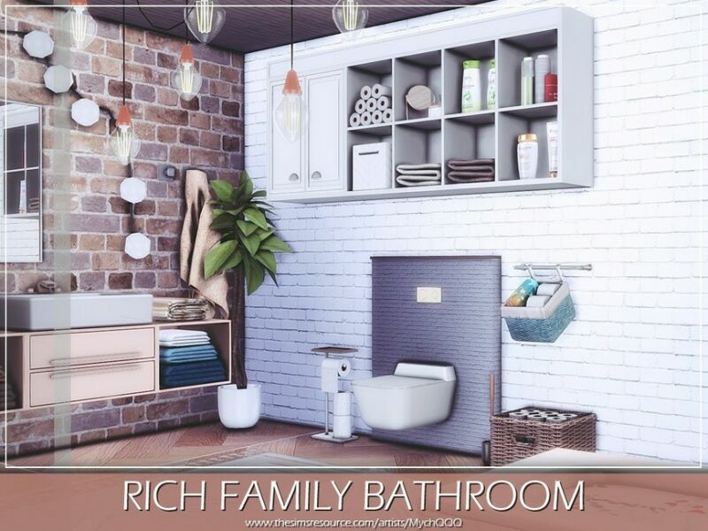 Rich Family Bathroom By Mychqqq 3 sims 4 cc rich family bathroom by mychqqq 5