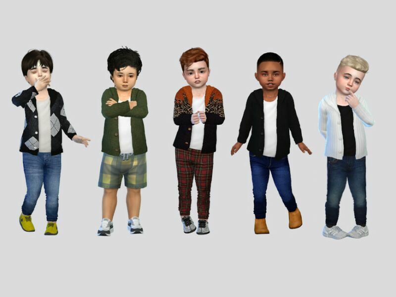 Robbie Cardigan Sweater Toddler By Mclaynesims 1 Robbie Cardigan Sweater Toddler By Mclaynesims Sims 4 CC