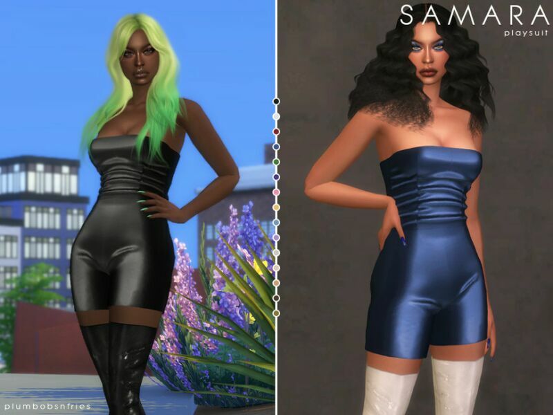 Samara | Playsuit 1 Samara | Playsuit Sims 4 CC