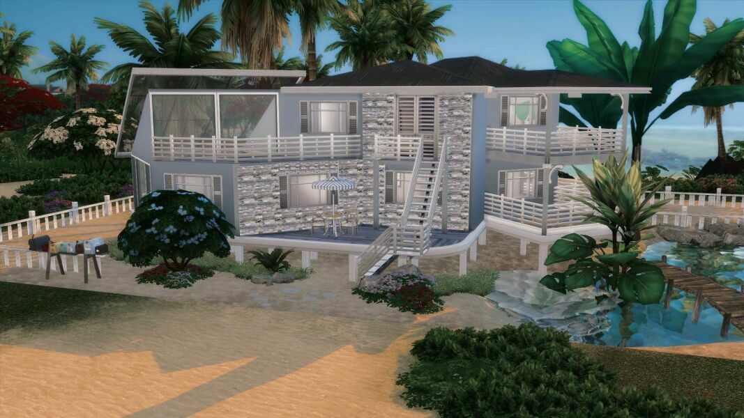 SEA Home |CC Free By Mrsbarbiex3 2 sims 4 cc sea home cc free by mrsbarbiex3 2