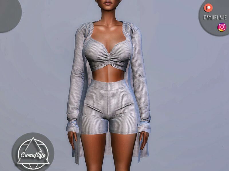 SET 161 – Shorts By Camuflaje 2 sims 4 cc set 161 shorts by camuflaje 2