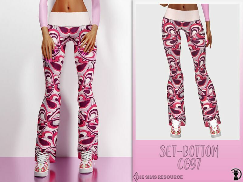 Set-Bottom C697 By Turksimmer 1 Set-Bottom C697 By Turksimmer Sims 4 CC