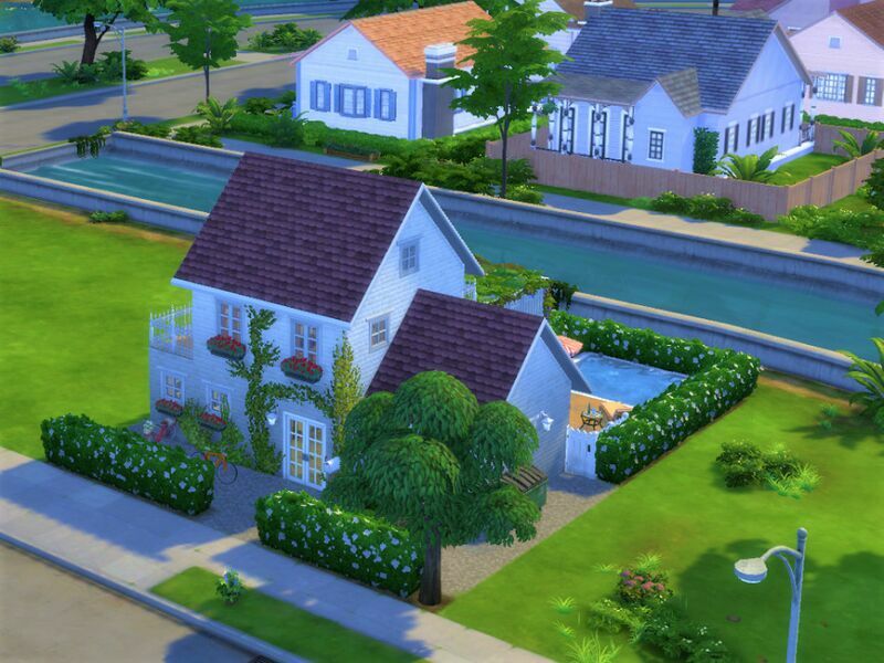Shared Cottage NO CC By SGK45 7 sims 4 cc shared cottage no cc by sgk45 2