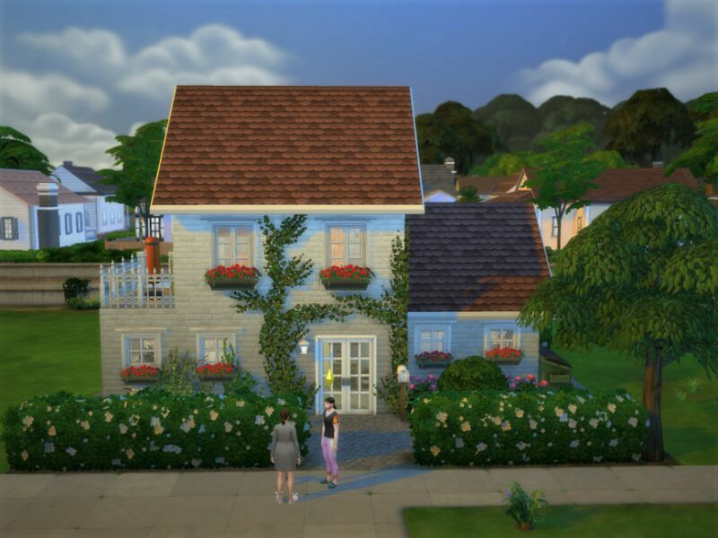 Shared Cottage NO CC By SGK45 6 sims 4 cc shared cottage no cc by sgk45 3
