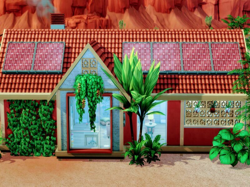 Single SIM Bungalow By Ljanep6 1 Single SIM Bungalow By Ljanep6 Sims 4 CC
