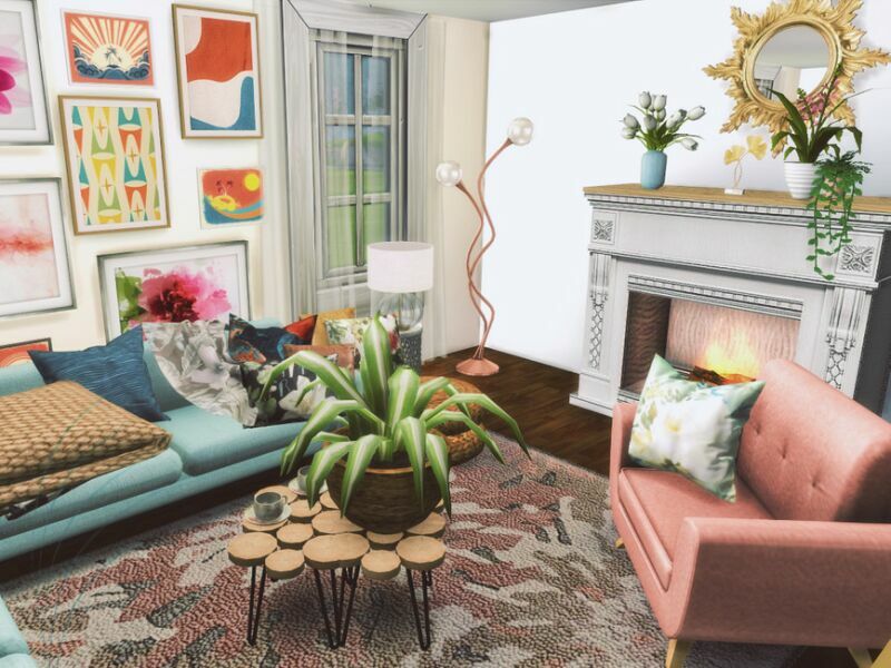 Springtouch Livingroom | Only TSR CC By Genkaiharetsu 4 sims 4 cc springtouch livingroom only tsr cc by genkaiharetsu 4
