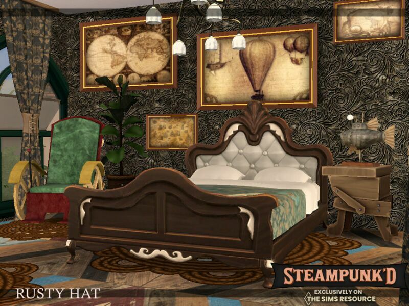 Steampunked – Rusty HAT | CC Only TSR By Simzmora 4 sims 4 cc steampunked rusty hat cc only tsr by simzmora 5