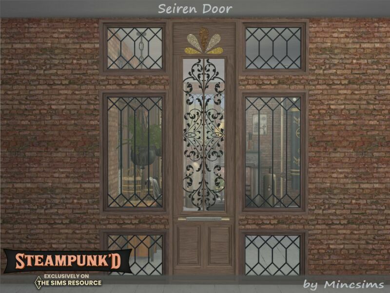 Steampunked – Seiren Doors By Mincsims 4 sims 4 cc steampunked seiren doors by mincsims 5