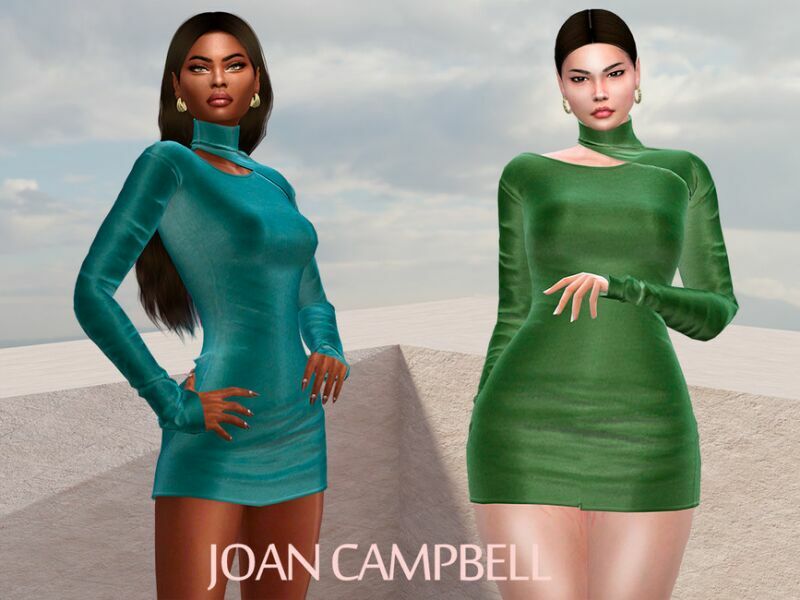 Stone Velvet Dress 1 Stone Velvet Dress Sims 4 CC