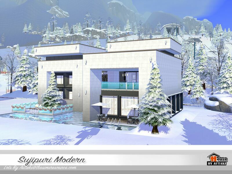 Sujipuri Modern Nocc By Autaki 6 sims 4 cc sujipuri modern nocc by autaki 3