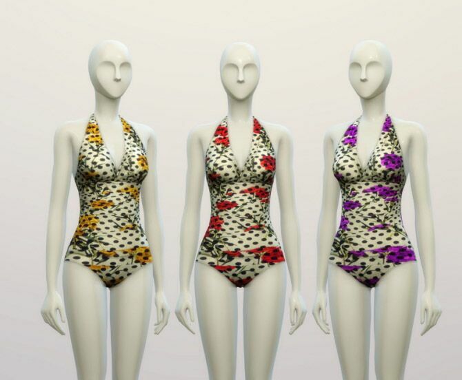 Swimsuit 1 Swimsuit Sims 4 CC