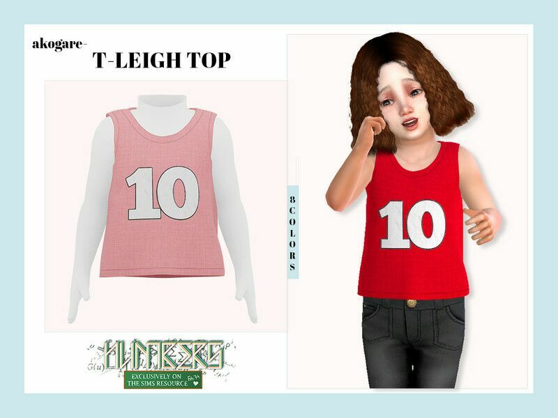 T-Leigh TOP 1 T-Leigh TOP Sims 4 CC