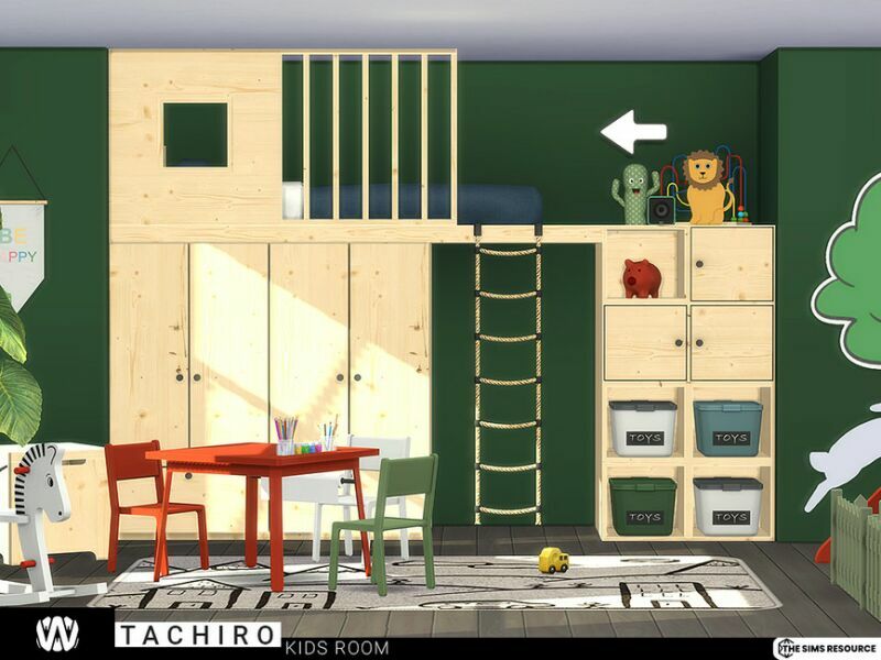 Tachiro Kids Room By Wondymoon 4 sims 4 cc tachiro kids room by wondymoon 2