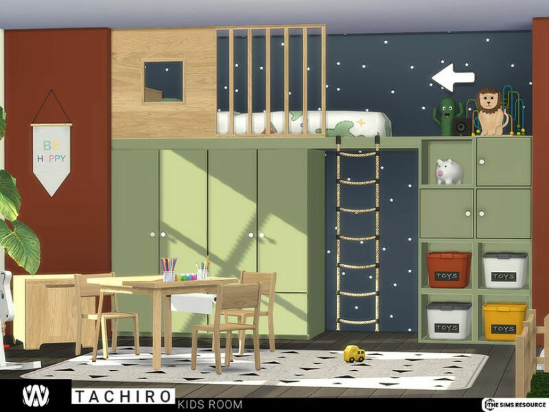Tachiro Kids Room By Wondymoon 3 sims 4 cc tachiro kids room by wondymoon 3