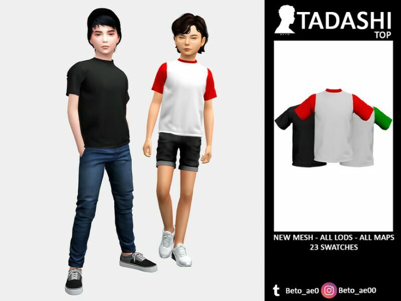 Tadashi (TOP) 1 Tadashi (TOP) Sims 4 CC
