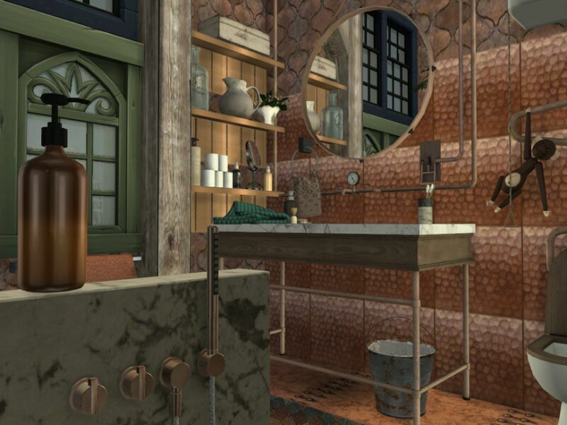 The Franklin – The Bathroom By Fredbrenny 3 sims 4 cc the franklin the bathroom by fredbrenny 4