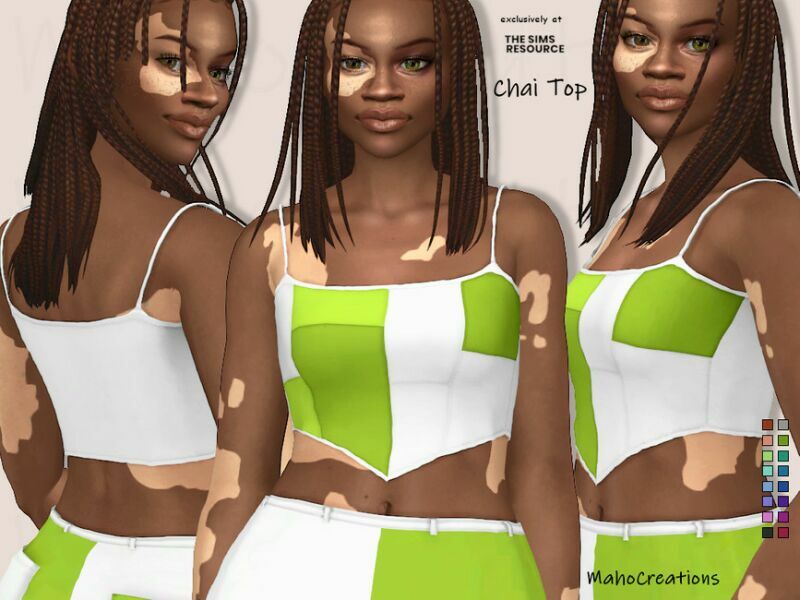 TOP Chai By Mahocreations 1 TOP Chai By Mahocreations Sims 4 CC