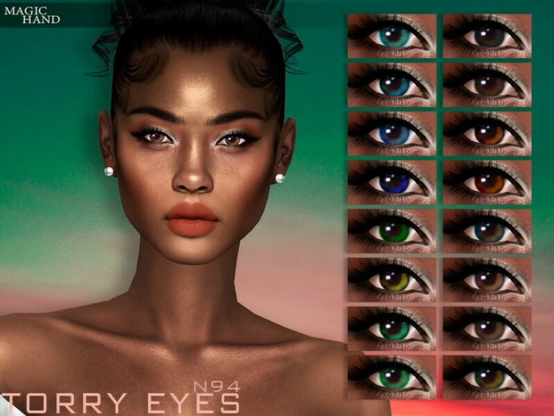 Torry Eyes N94 By Magichand 1 Torry Eyes N94 By Magichand Sims 4 CC