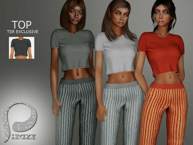 “Tshirt Tank / Everyday” 1 “Tshirt Tank / Everyday” Sims 4 CC