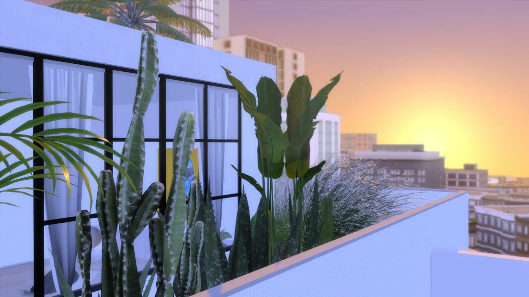 Tulum Loft By Ninjyone 2 sims 4 cc tulum loft by ninjyone 11