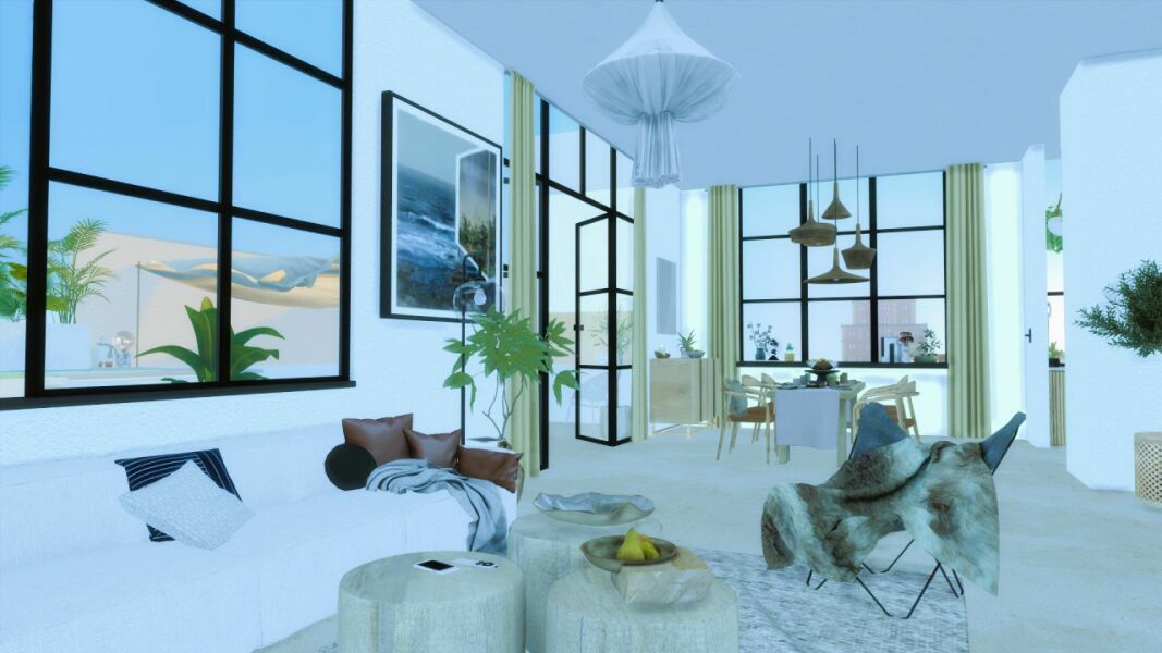 Tulum Loft By Ninjyone 11 sims 4 cc tulum loft by ninjyone 2