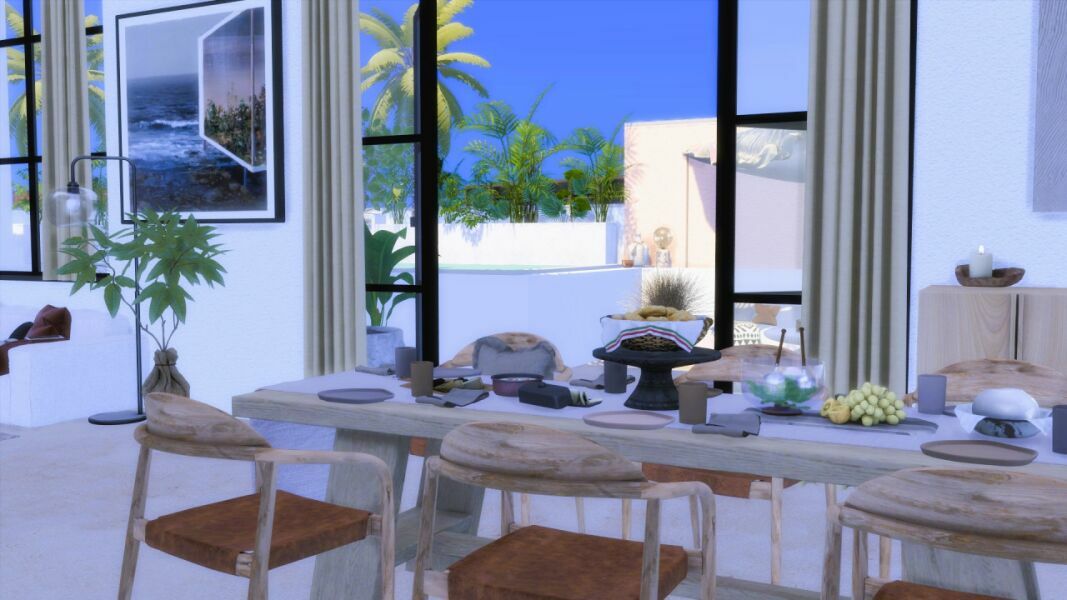 Tulum Loft By Ninjyone 10 sims 4 cc tulum loft by ninjyone 3